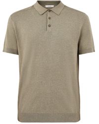 SELECTED - Short Sleeves Knitwear Polo - Lyst