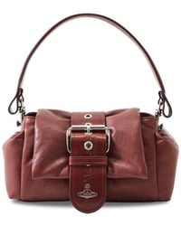 Vivienne Westwood - Hazel Treasure Shoulder Bag Burgundy - Lyst