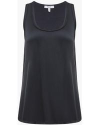 Reiss - Riley Silk Front Vest - Lyst