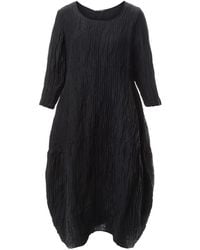 Grizas - Silk Crinkle Dress - Lyst
