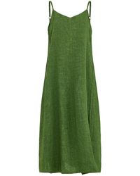 Eileen Fisher - Lantern Midi Cami Dress - Lyst