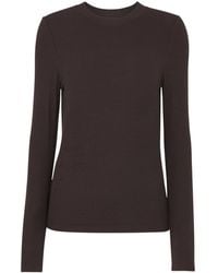 Whistles - Women's Essential Ribbed Crew - Lyst