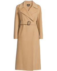 Weekend by Maxmara - Women's Manu Belted Wool Coat - Lyst