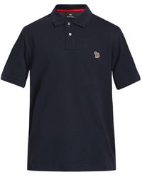 Paul Smith - Reg Fit Short Sleeve Polo Shirt Zebra - Lyst