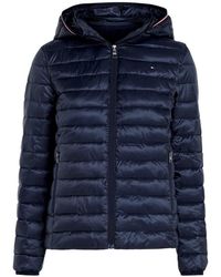 Tommy Hilfiger - Down-Filled Hooded Zip-Thru Jacket - Lyst