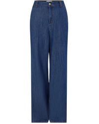 Marella - Wide Leg Denim Jeans - Lyst