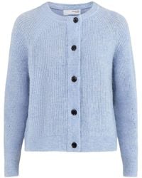 SELECTED - Slflulu Ls Knit Short Cardigan Noos - Lyst