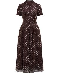 Forever New - Therese Short Sleeve Midi Dress - Lyst