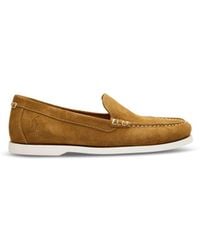 Polo Ralph Lauren - Ralph Lauren Merton Suede Venetian Shoes - Lyst