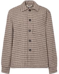 SELECTED - Blend Undyed Overshirt Multi, Wool - Lyst