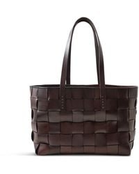 Dragon Diffusion - Japan Suede Box Weave Basket Bag - Lyst