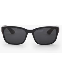 Prada - Women's Ps 05vs Acetate Mirrored Lens Sunglasses - Lyst
