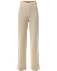 Pretty Lavish - Katya Rib Knit Trouser - Lyst