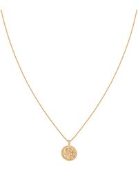 Astrid & Miyu - Women's Libra Zodiac Pendant Necklace In - Lyst