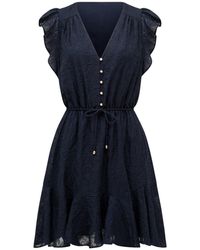 Forever New - Maxine Flutter Sleeves Mini Dress - Lyst