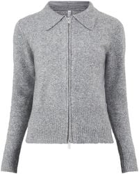 ONLY - Blend Zip Cardigan - Lyst