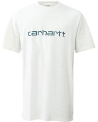 Carhartt - Men's Short Sleeve Script T-shirt - Lyst