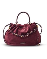 Gianni Chiarini - Morgana Large Suede Tote Bag - Lyst