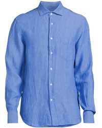 Hartford - Men's Paul Linen Shirt - Lyst