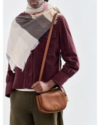 Polo Ralph Lauren - Marcy Medium Crossbody Bag Tan - Lyst