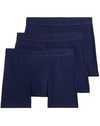 Polo Ralph Lauren - 3 Pack Tonal Logo Boxer Briefs - Lyst