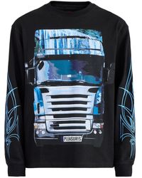 Pleasures - Heavyweight Long Sleeve Sweatshirt - Lyst