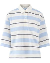 SELECTED - Relaxed Mellie Polo Top - Lyst