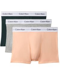 Calvin Klein - Icon Stretch Relaxed Fit Trunks 3 Pack Multi - Lyst