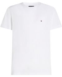 Tommy Hilfiger - Logo Embroidery Regular T-Shirt - Lyst