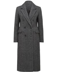 Forever New - Women's Sydney Double Breasted Button Coat - Lyst