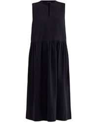 Eileen Fisher - Crew Neck Shift Dress - Lyst