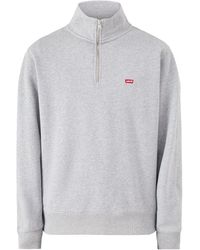 Levi's - Original 1/4 Zip Sweatshirt - Lyst