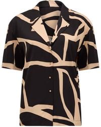 Forever New - Flossie Printed Short Sleeves Shirt - Lyst