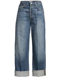 Citizens of Humanity - Women's Ayla baggy Cuffed Crop Jeans - Lyst