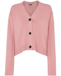 Whistles - Women's Nina Button Front Cardigan - Lyst