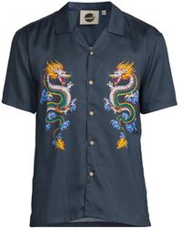Boardies - Men's Shenlong Dragon Short Sleeve Shirt - Lyst