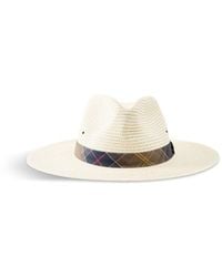 Barbour - Kirkstone Fedora Summer Hat Cream - Lyst