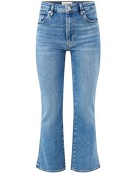 FRAME - The Reboot Crop Bootcut Jeans - Lyst