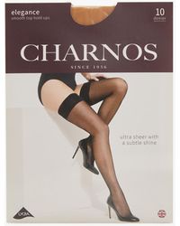Charnos - Women's Elegance Ultra Sheer Hold Ups - Lyst