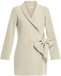 Pretty Lavish - Women's Arielle Wrap Tie Blazer Dress - Lyst