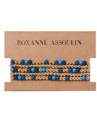 Roxanne Assoulin - Women's True Blue Bracelet Bunch - Lyst