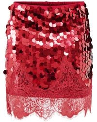 Never Fully Dressed - Sequin Mini Maeva Skirt - Lyst