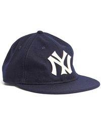KTZ - Men's New York Yankees Heritage Series Navy Retro Crown 9fifty Strapback Cap - Lyst