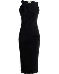 Sportmax - Women's Nuble Midi Sleeveless Jersey Dress - Lyst