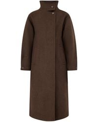 Damson Madder - Agnes Wool Blend Coat Olate - Lyst