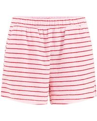 Pieces - Kay Frotte Shorts Multi - Lyst