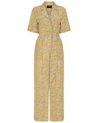 Whistles - Multi Kelly Tiger Flame Jumpsuit - Lyst