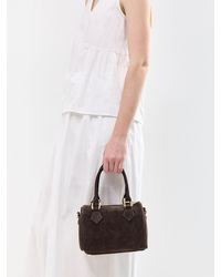 Marlon - Novo Small Suede Tote Bag - Lyst