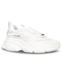Steve Madden - Women's Possession-e 002 Lace Up Trainers - Lyst