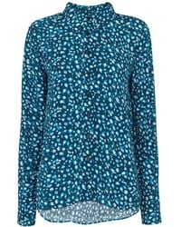 Whistles - Women's Pastel Leopard Print Shirt - Lyst